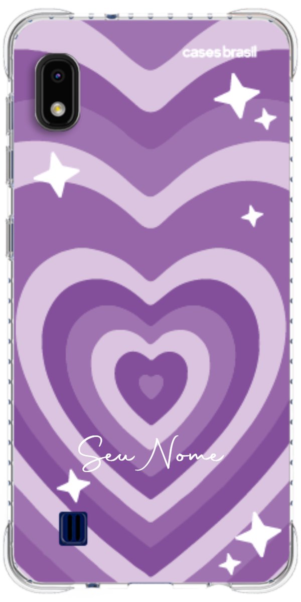 Capinha para Celular Amor Roxinho