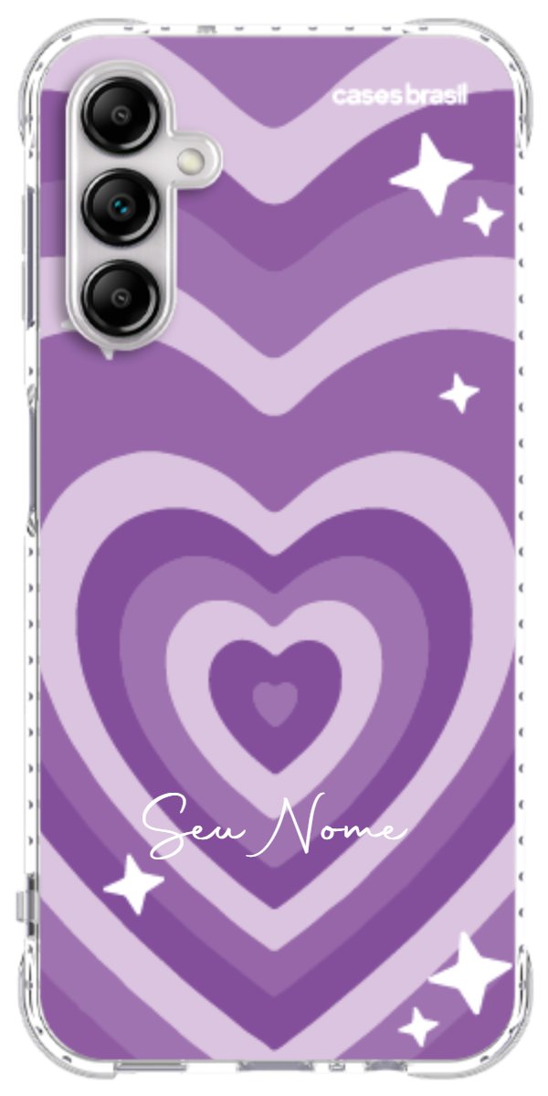 Capinha para Celular Amor Roxinho