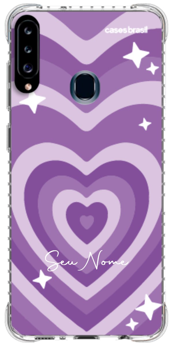 Capinha para Celular Amor Roxinho