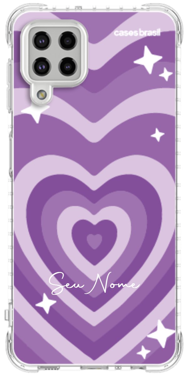 Capinha para Celular Amor Roxinho
