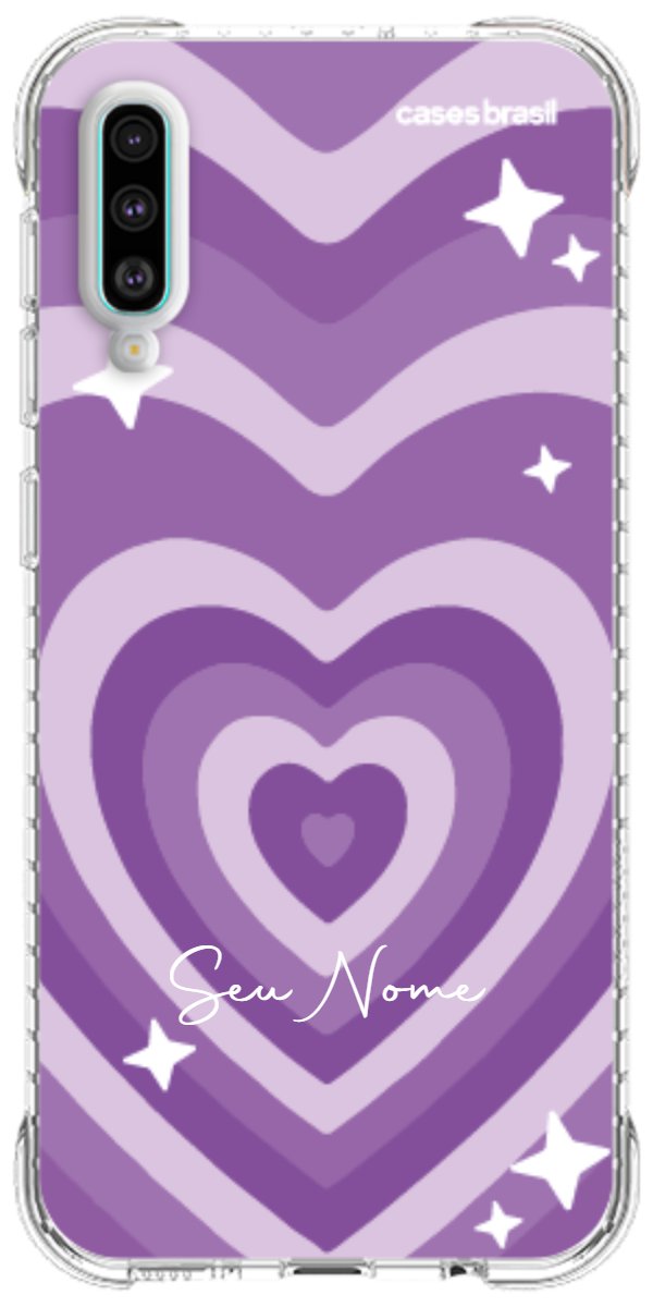 Capinha para Celular Amor Roxinho