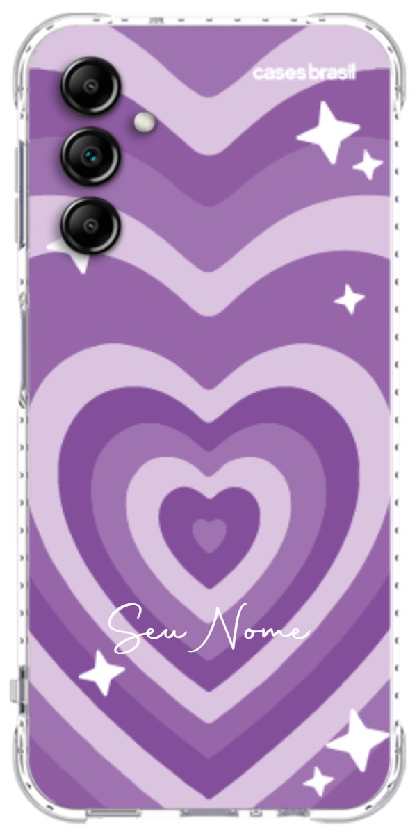 Capinha para Celular Amor Roxinho