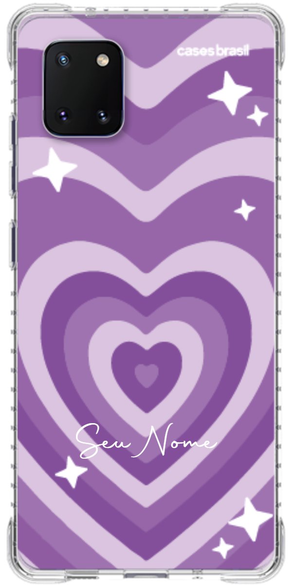 Capinha para Celular Amor Roxinho