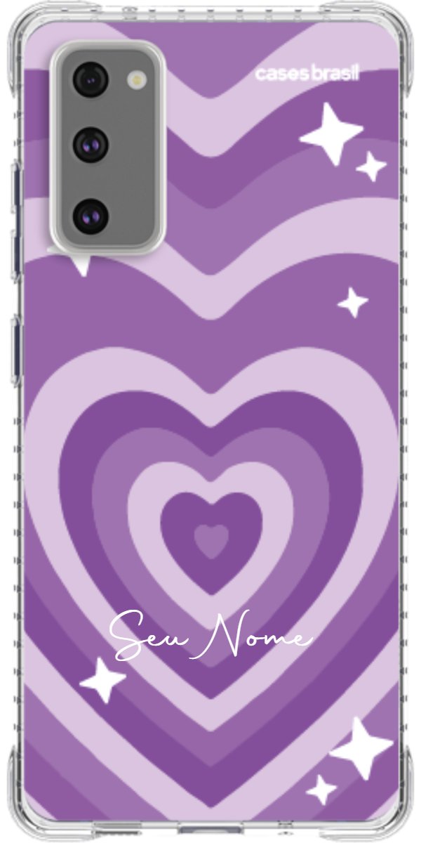 Capinha para Celular Amor Roxinho