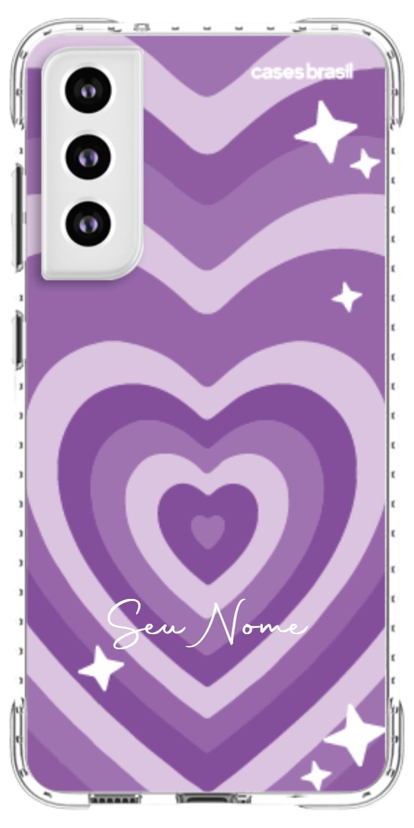 Capinha para Celular Amor Roxinho