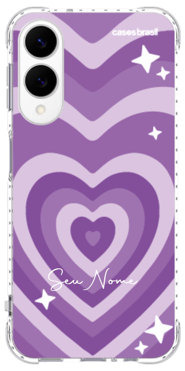 Capinha para Celular Amor Roxinho