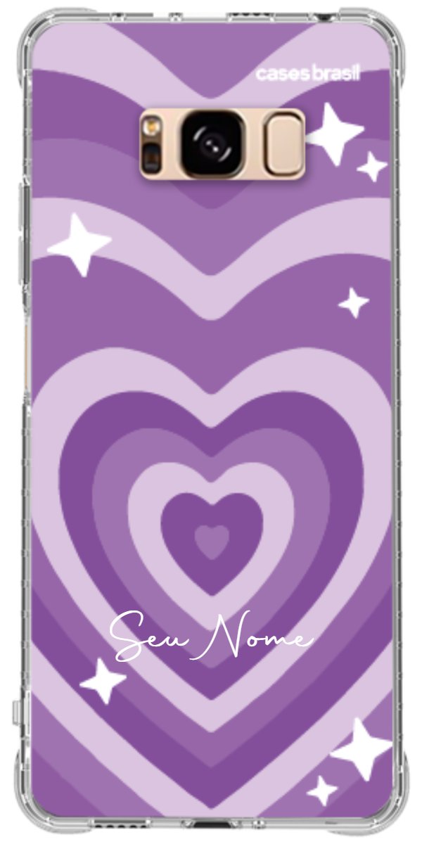 Capinha para Celular Amor Roxinho