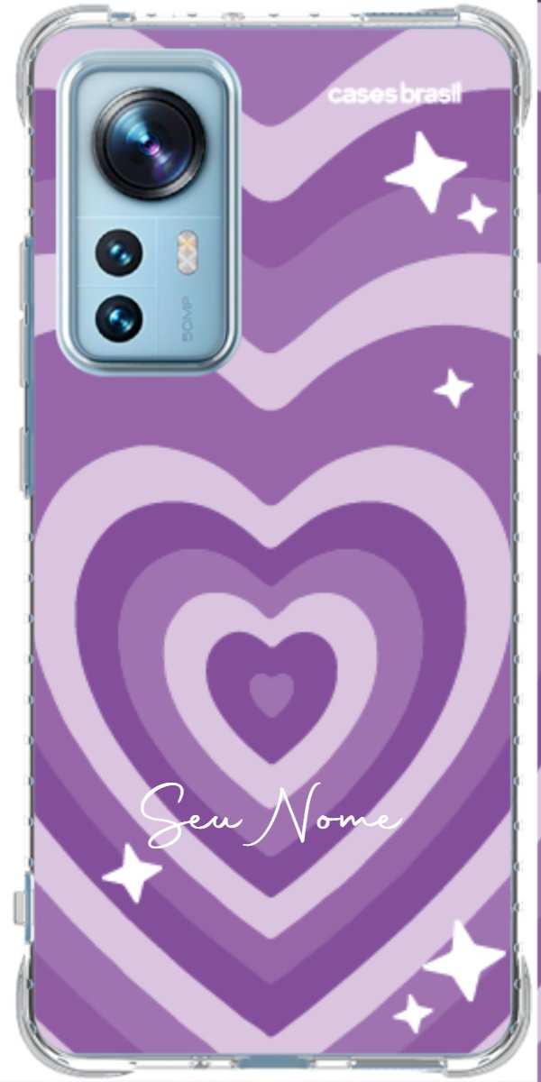 Capinha para Celular Amor Roxinho