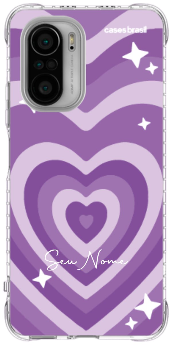 Capinha para Celular Amor Roxinho