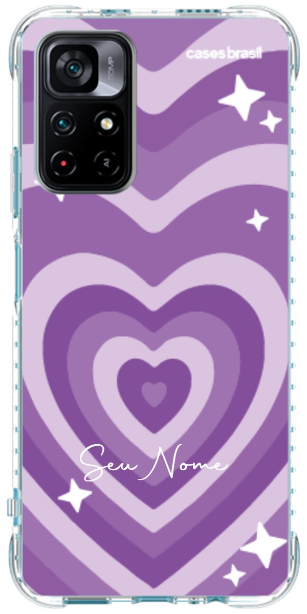 Capinha para Celular Amor Roxinho
