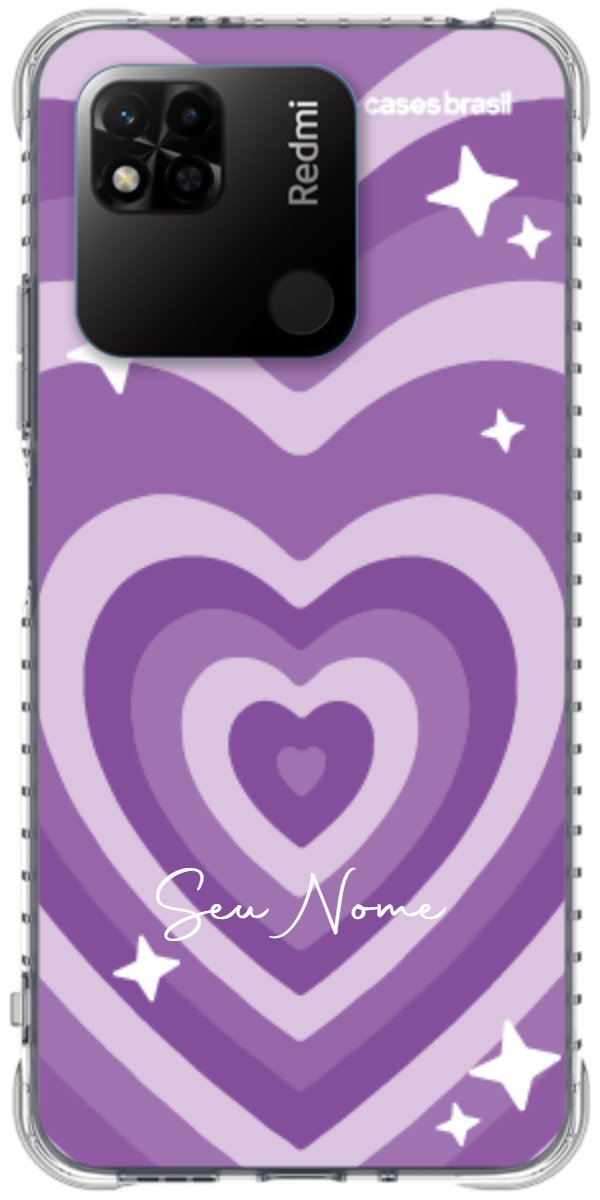 Capinha para Celular Amor Roxinho