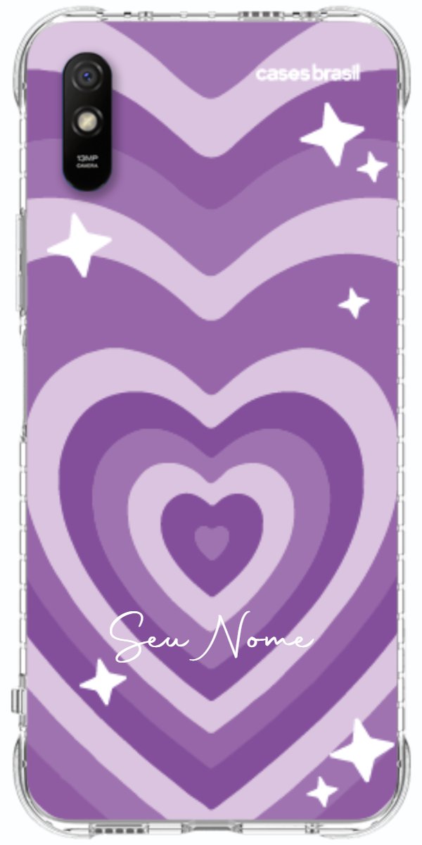 Capinha para Celular Amor Roxinho