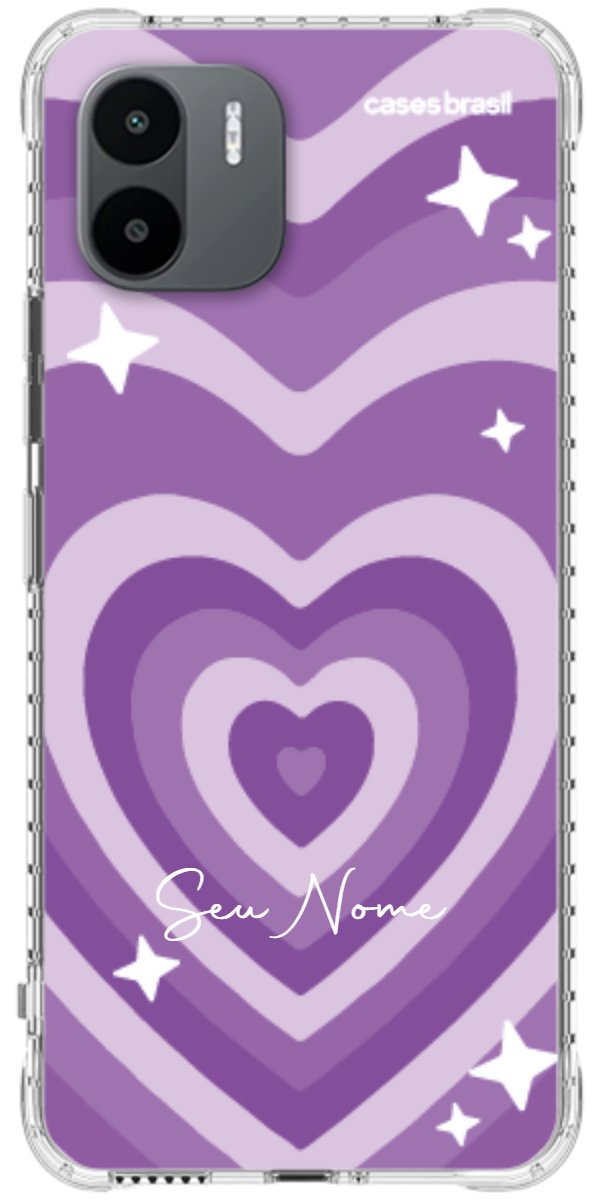 Capinha para Celular Amor Roxinho