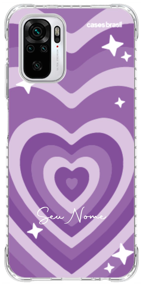 Capinha para Celular Amor Roxinho