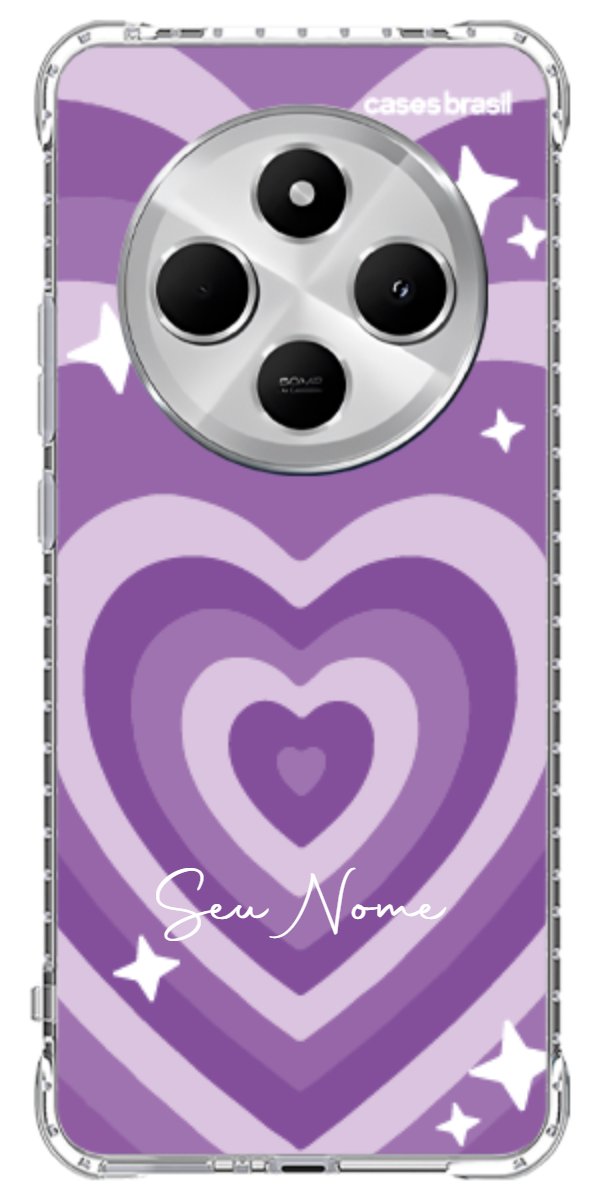 Capinha para Celular Amor Roxinho