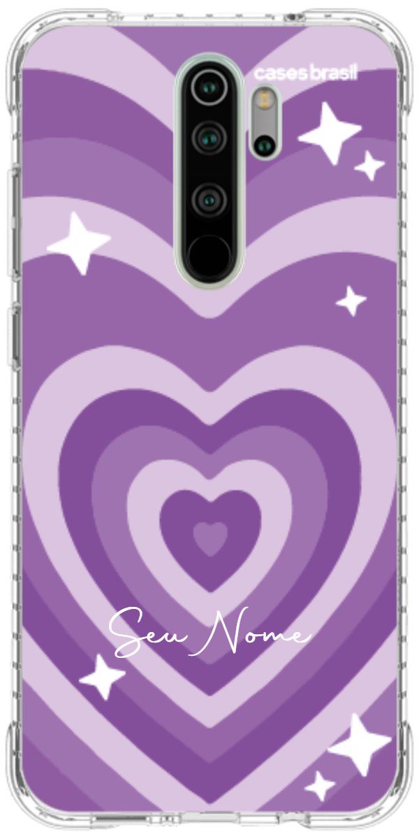 Capinha para Celular Amor Roxinho