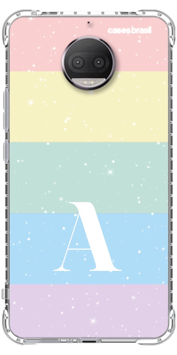 Capinha para Celular Arco-íris Estrelado