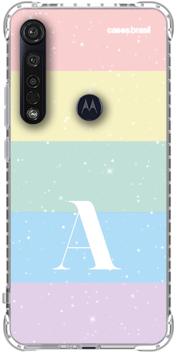 Capinha para Celular Arco-íris Estrelado