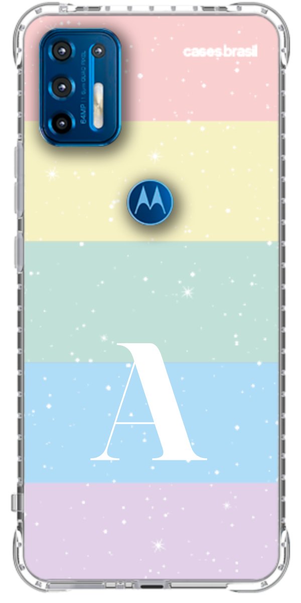 Capinha para Celular Arco-íris Estrelado