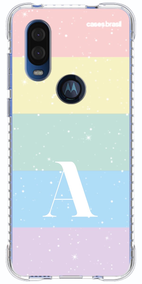Capinha para Celular Arco-íris Estrelado