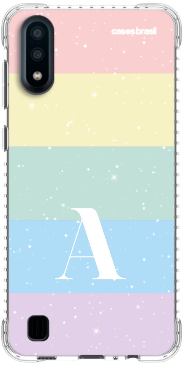 Capinha para Celular Arco-íris Estrelado