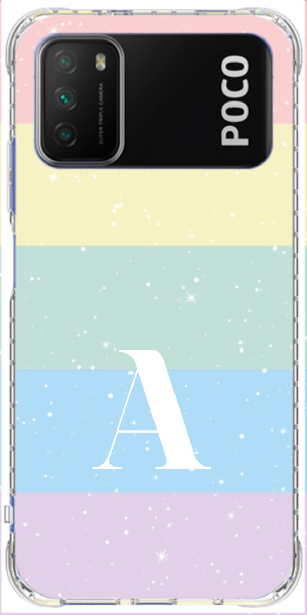 Capinha para Celular Arco-íris Estrelado