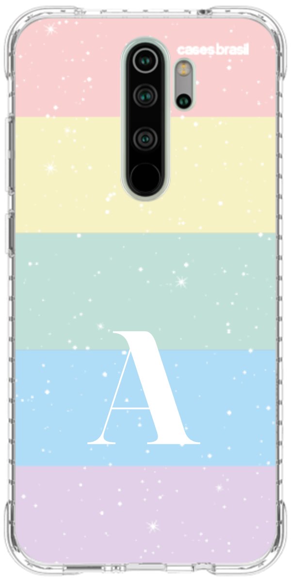 Capinha para Celular Arco-íris Estrelado