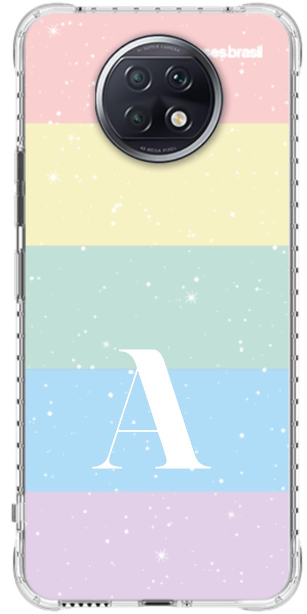Capinha para Celular Arco-íris Estrelado