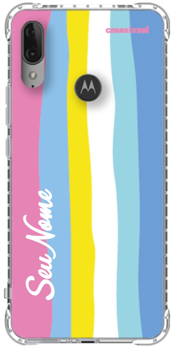 Capinha para Celular Arco-íris Vertical Colorido