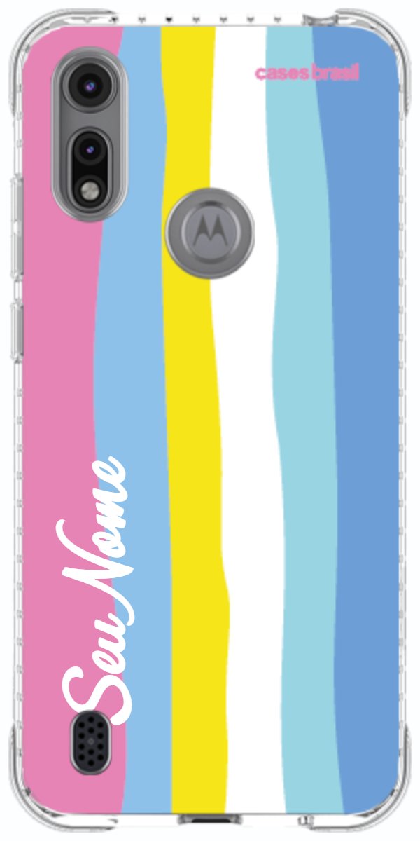 Capinha para Celular Arco-íris Vertical Colorido