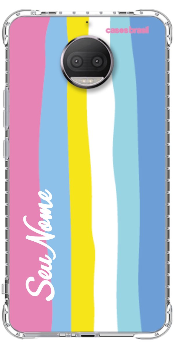 Capinha para Celular Arco-íris Vertical Colorido