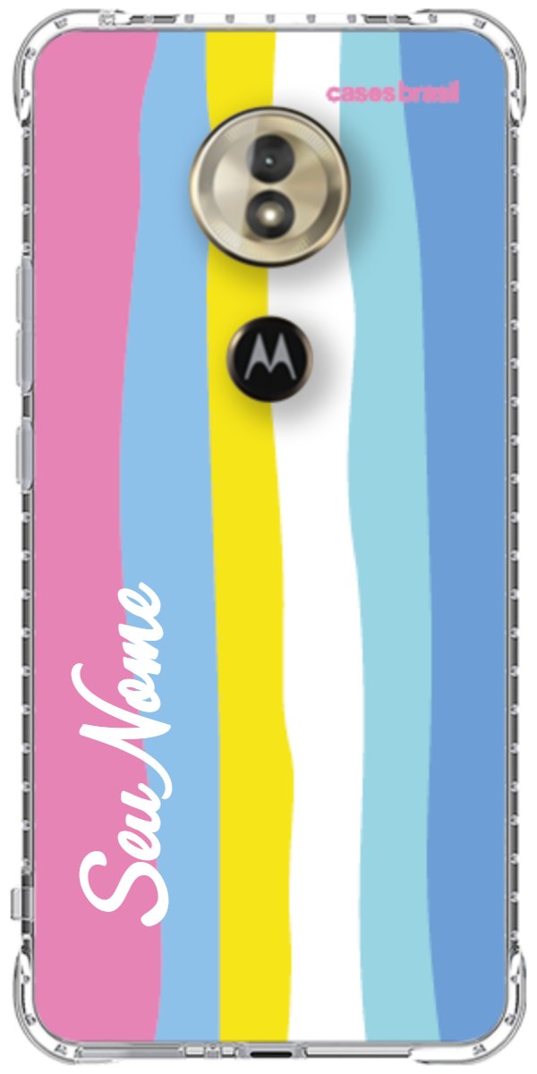 Capinha para Celular Arco-íris Vertical Colorido