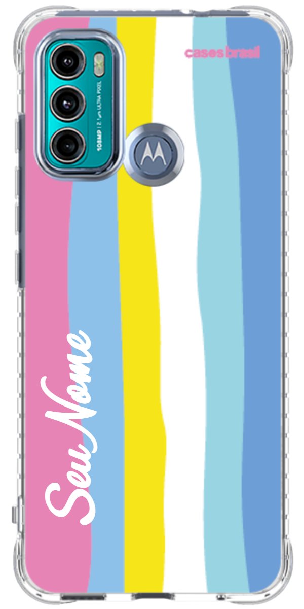 Capinha para Celular Arco-íris Vertical Colorido