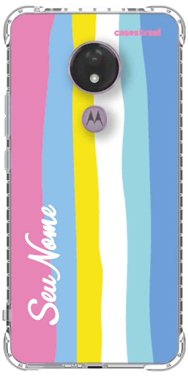 Capinha para Celular Arco-íris Vertical Colorido