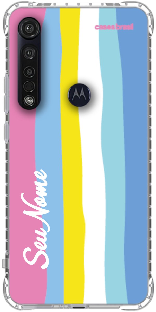Capinha para Celular Arco-íris Vertical Colorido