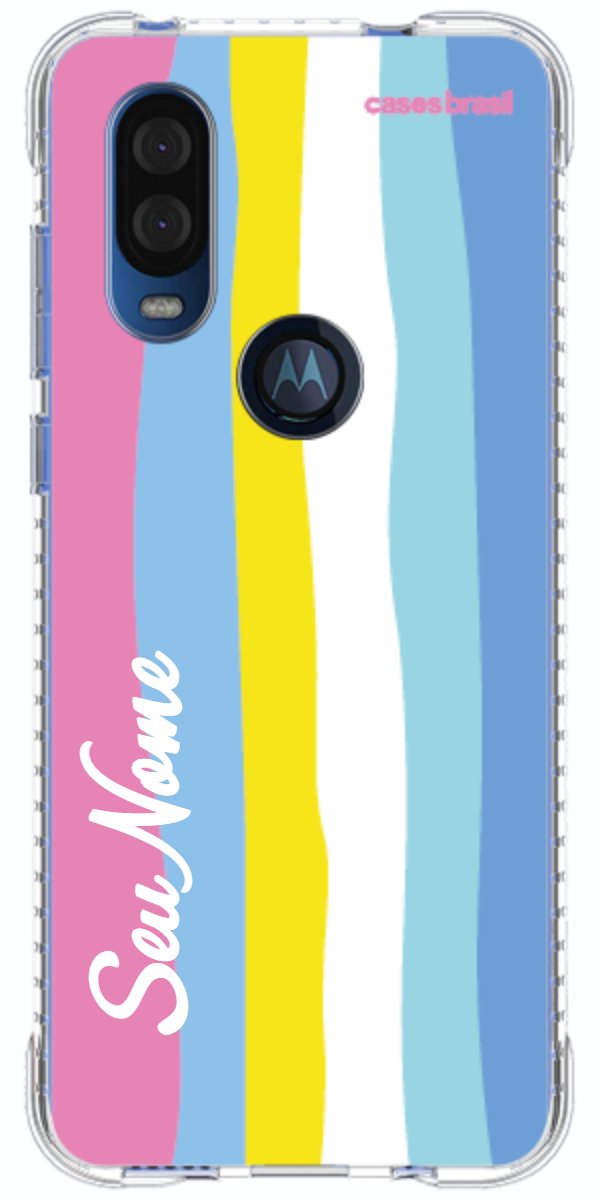 Capinha para Celular Arco-íris Vertical Colorido