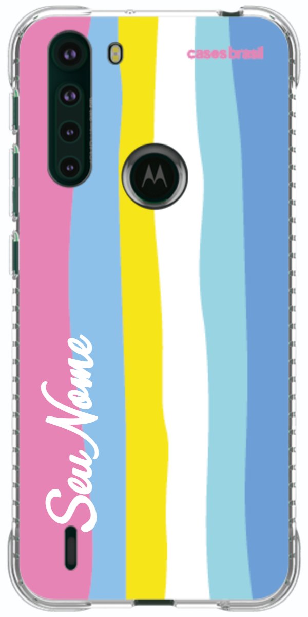 Capinha para Celular Arco-íris Vertical Colorido