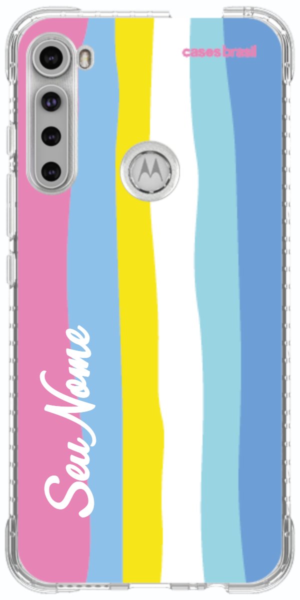 Capinha para Celular Arco-íris Vertical Colorido