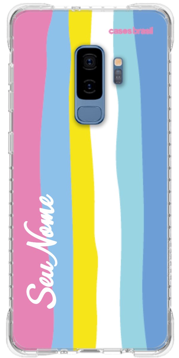 Capinha para Celular Arco-íris Vertical Colorido
