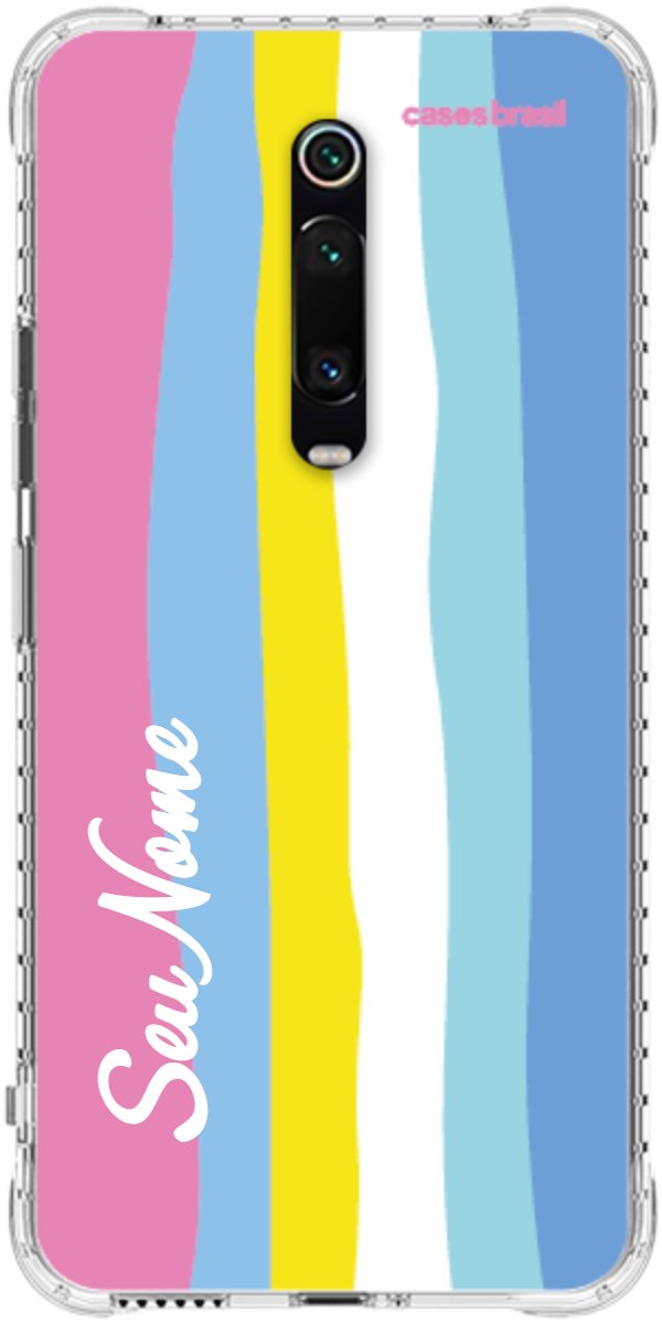 Capinha para Celular Arco-íris Vertical Colorido