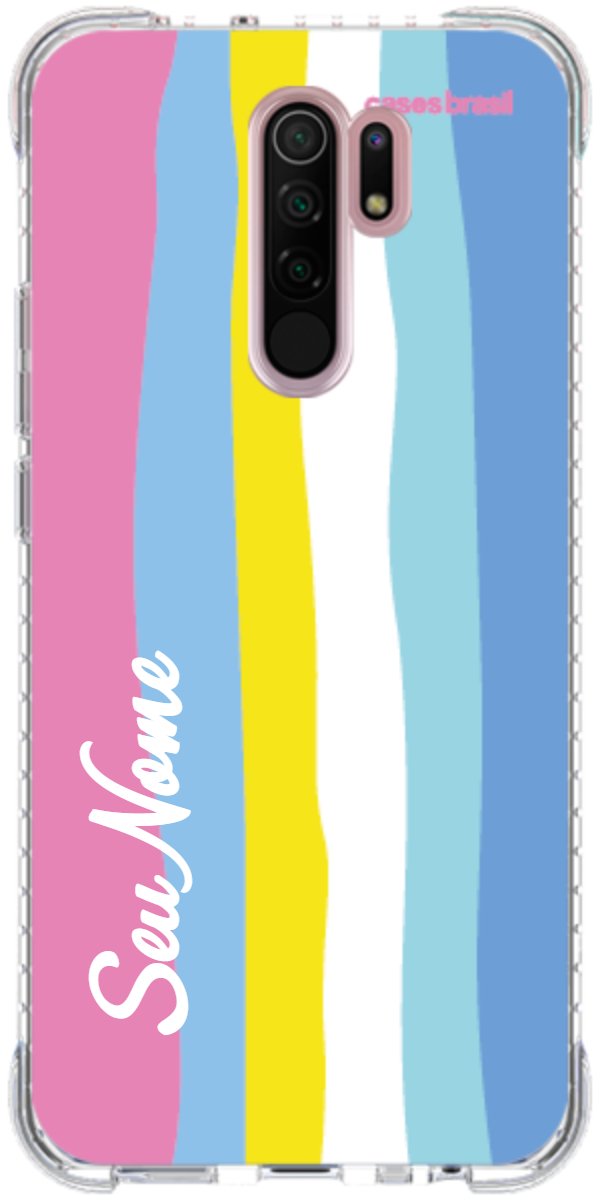Capinha para Celular Arco-íris Vertical Colorido