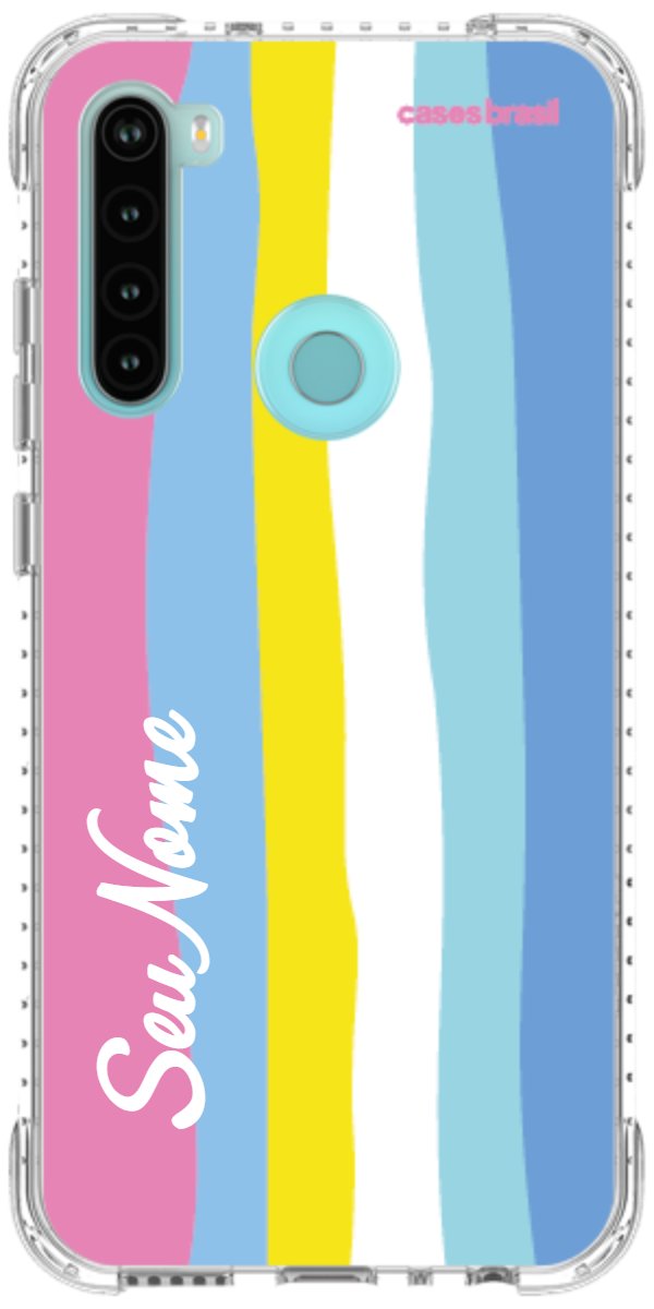 Capinha para Celular Arco-íris Vertical Colorido