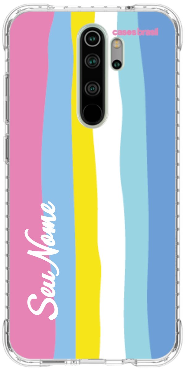 Capinha para Celular Arco-íris Vertical Colorido