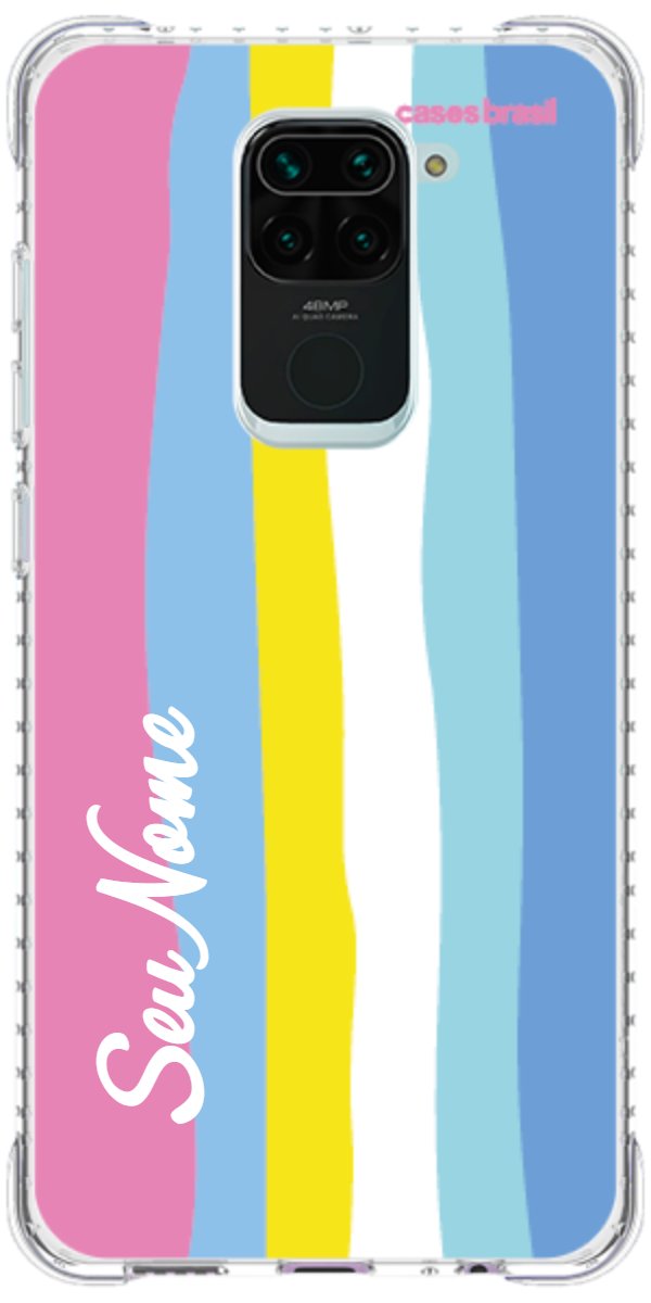 Capinha para Celular Arco-íris Vertical Colorido