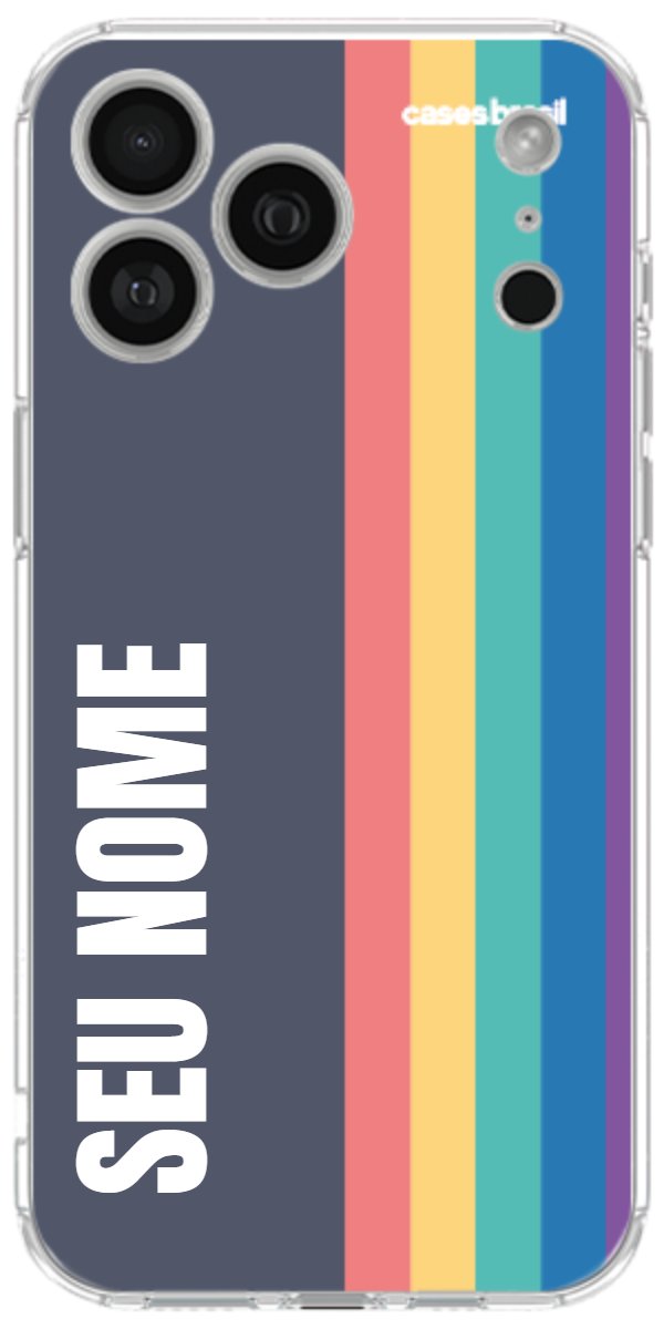 Capinha para Celular Arco-íris Pride
