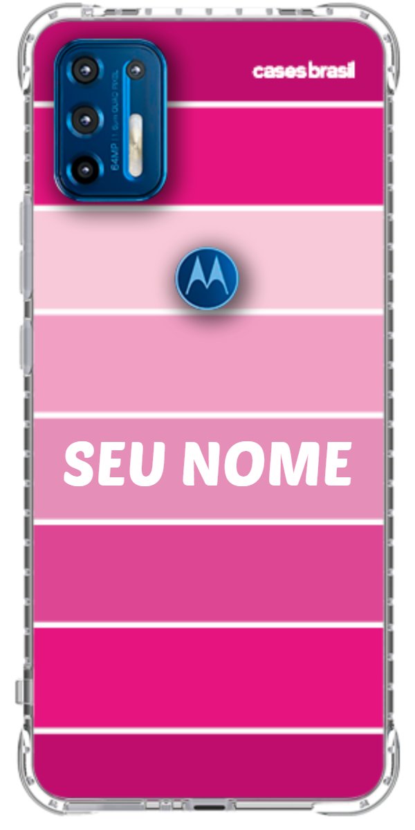 Capinha para Celular Faixas Tons de Rosas