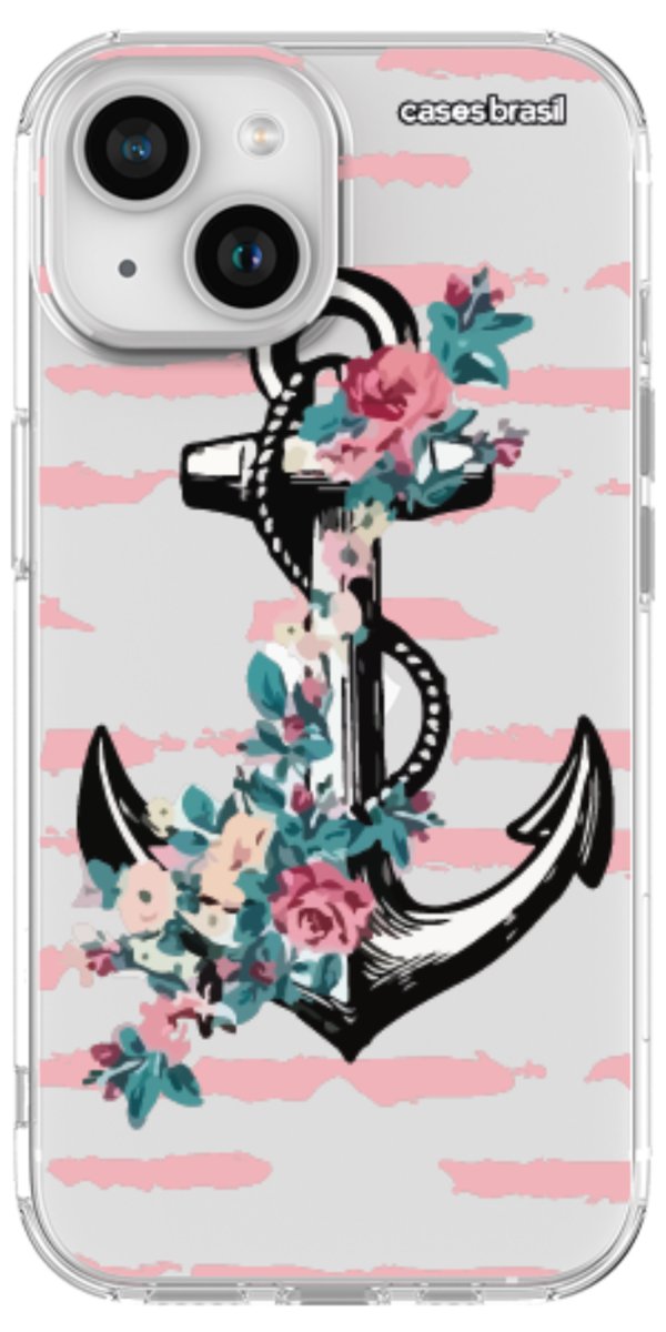 Capinha para Celular Âncora Floral