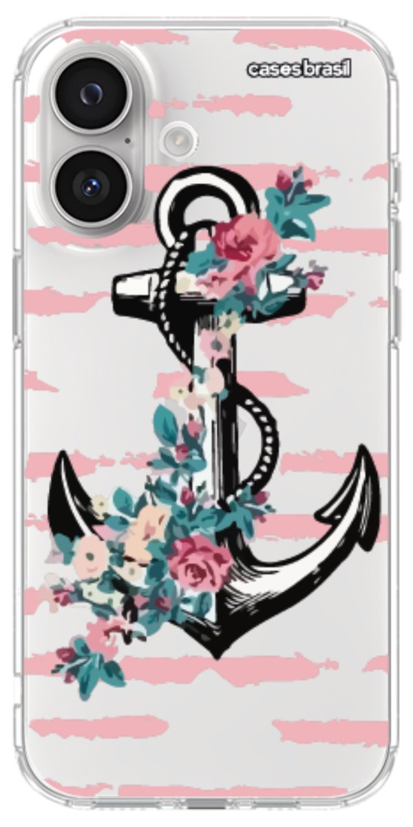 Capinha para Celular Âncora Floral