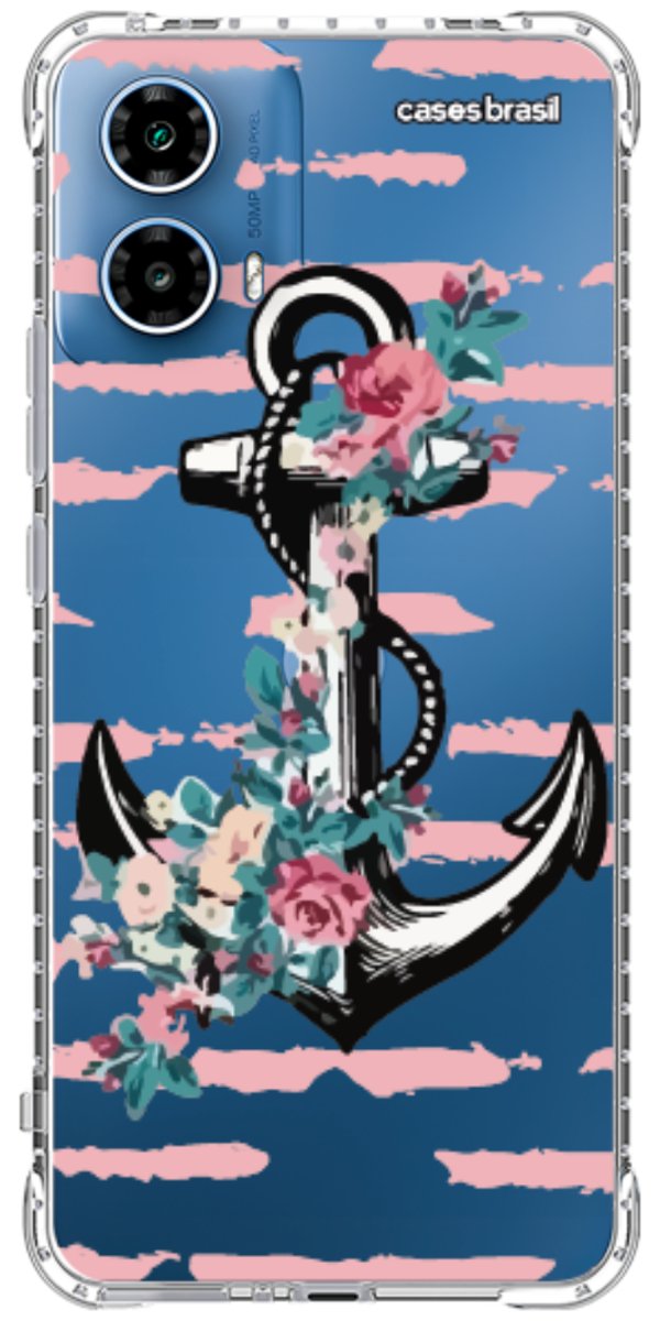 Capinha para Celular Âncora Floral