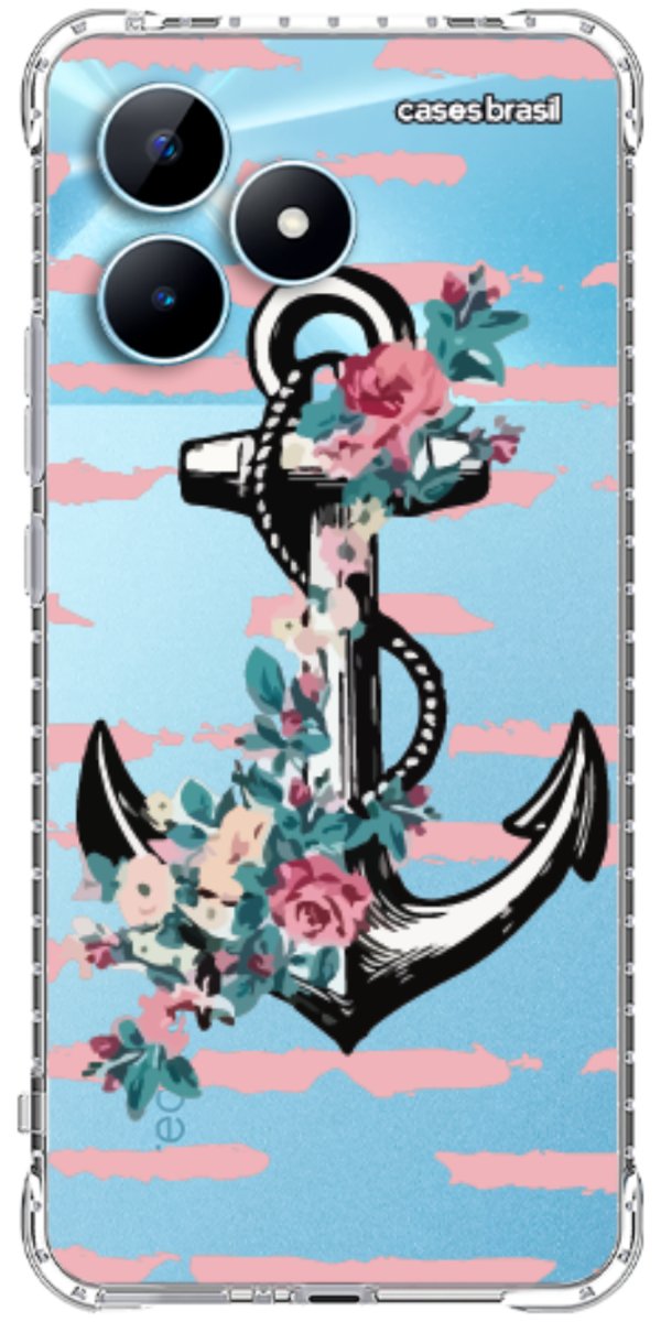 Capinha para Celular Âncora Floral